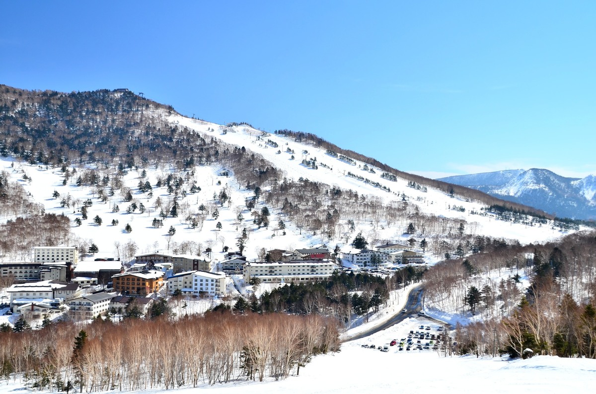 View of ryokan area