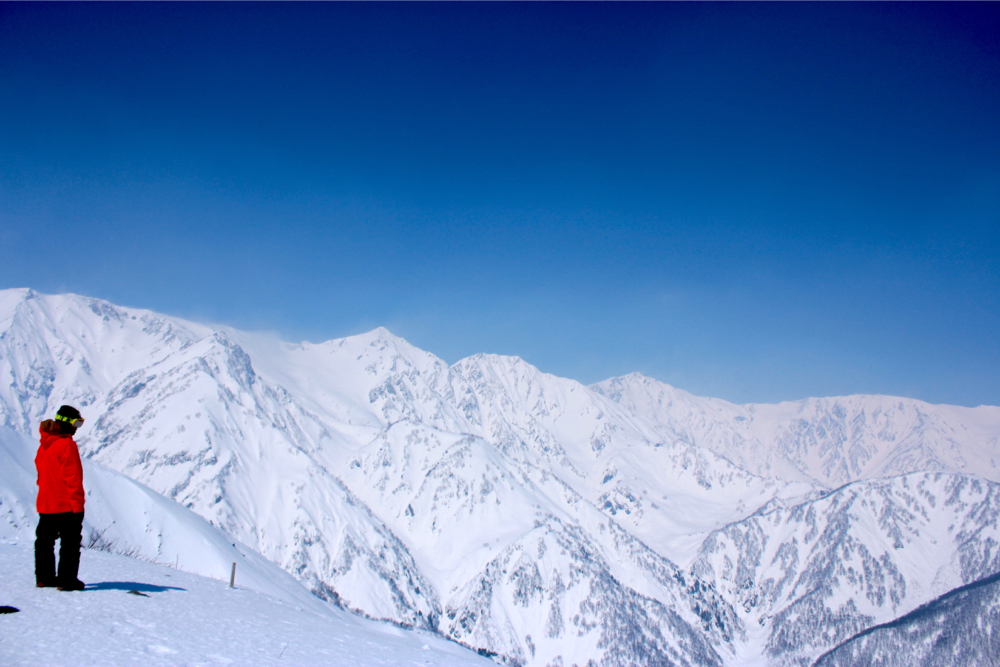 八方池山荘から見える絶景