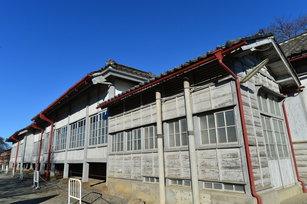 Exterior view of Tomioka Silk Mill