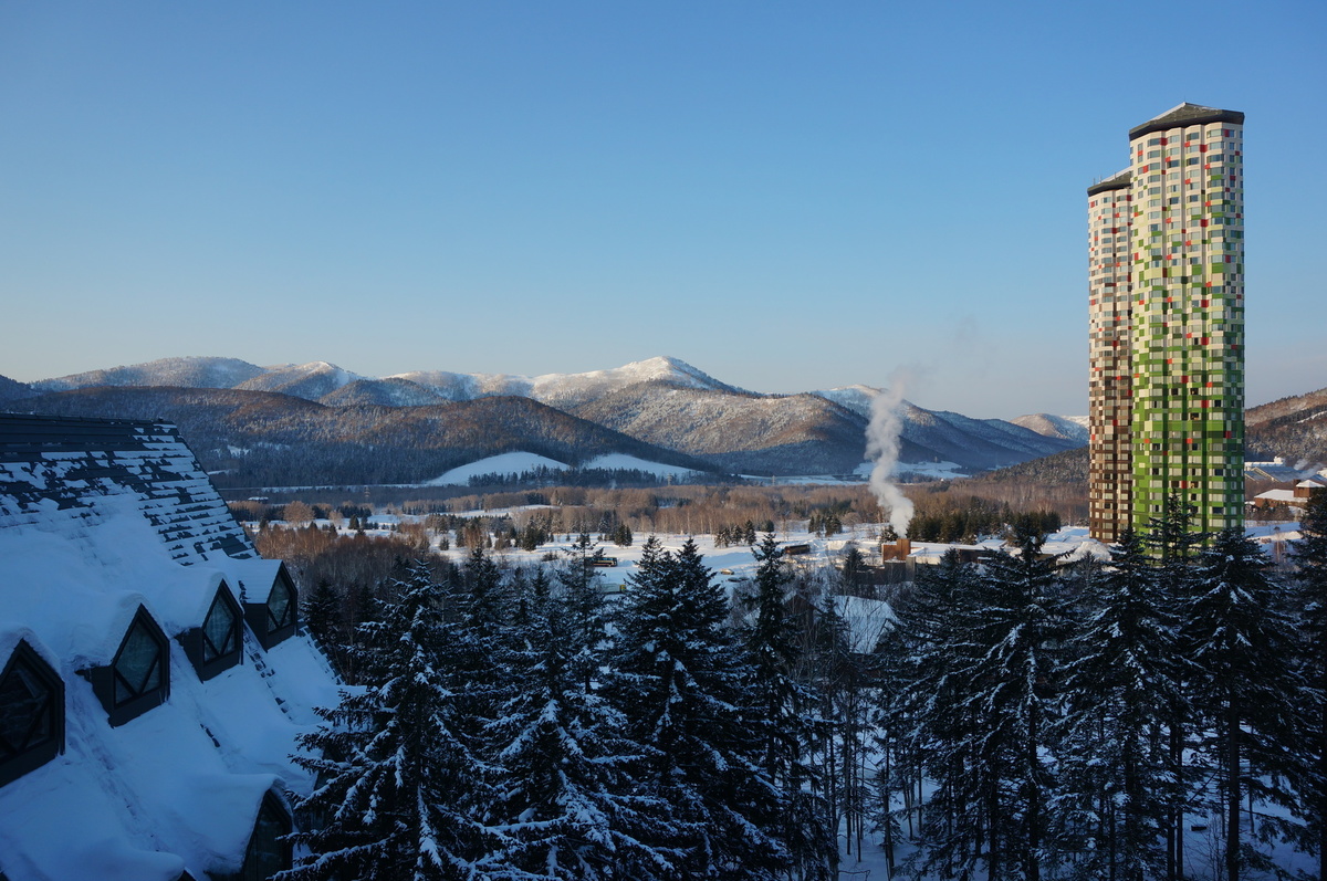 トマム冬の風景