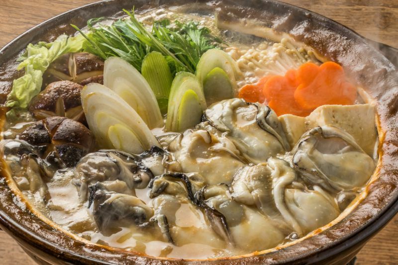 Oyster hotpot 