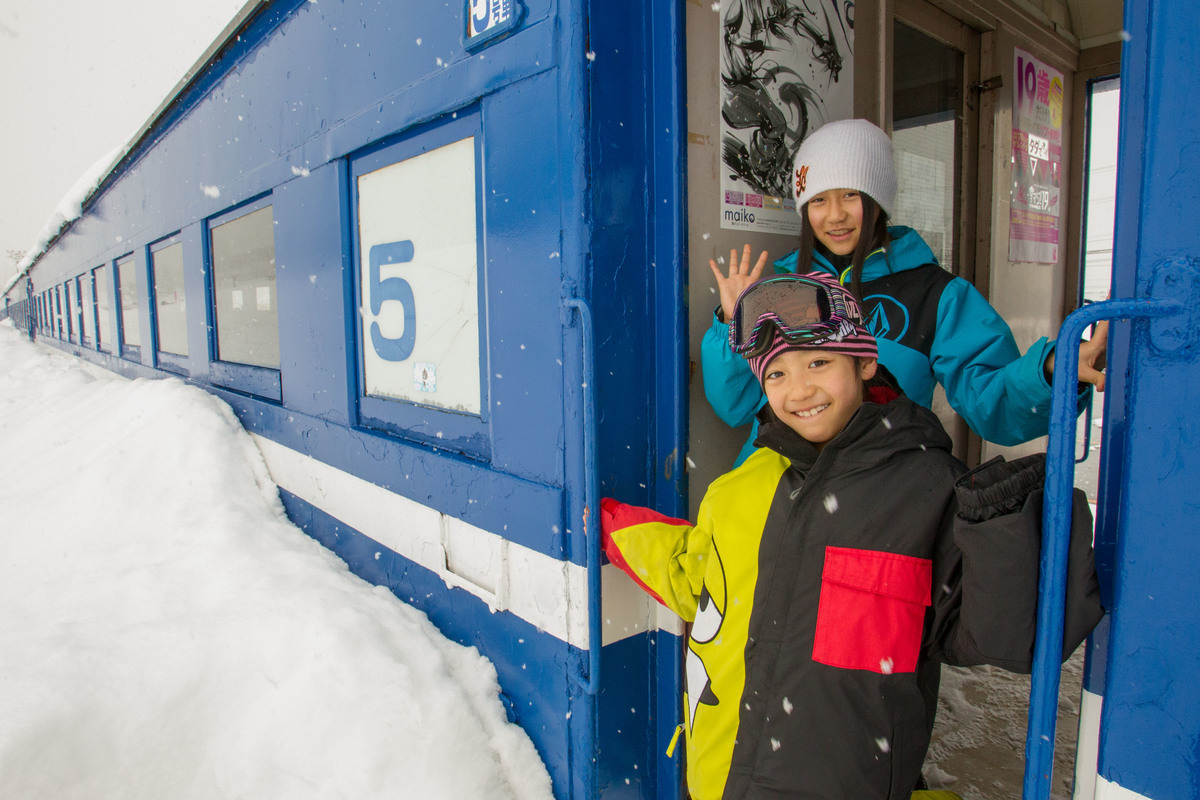 湯澤中里滑雪場的滑雪區