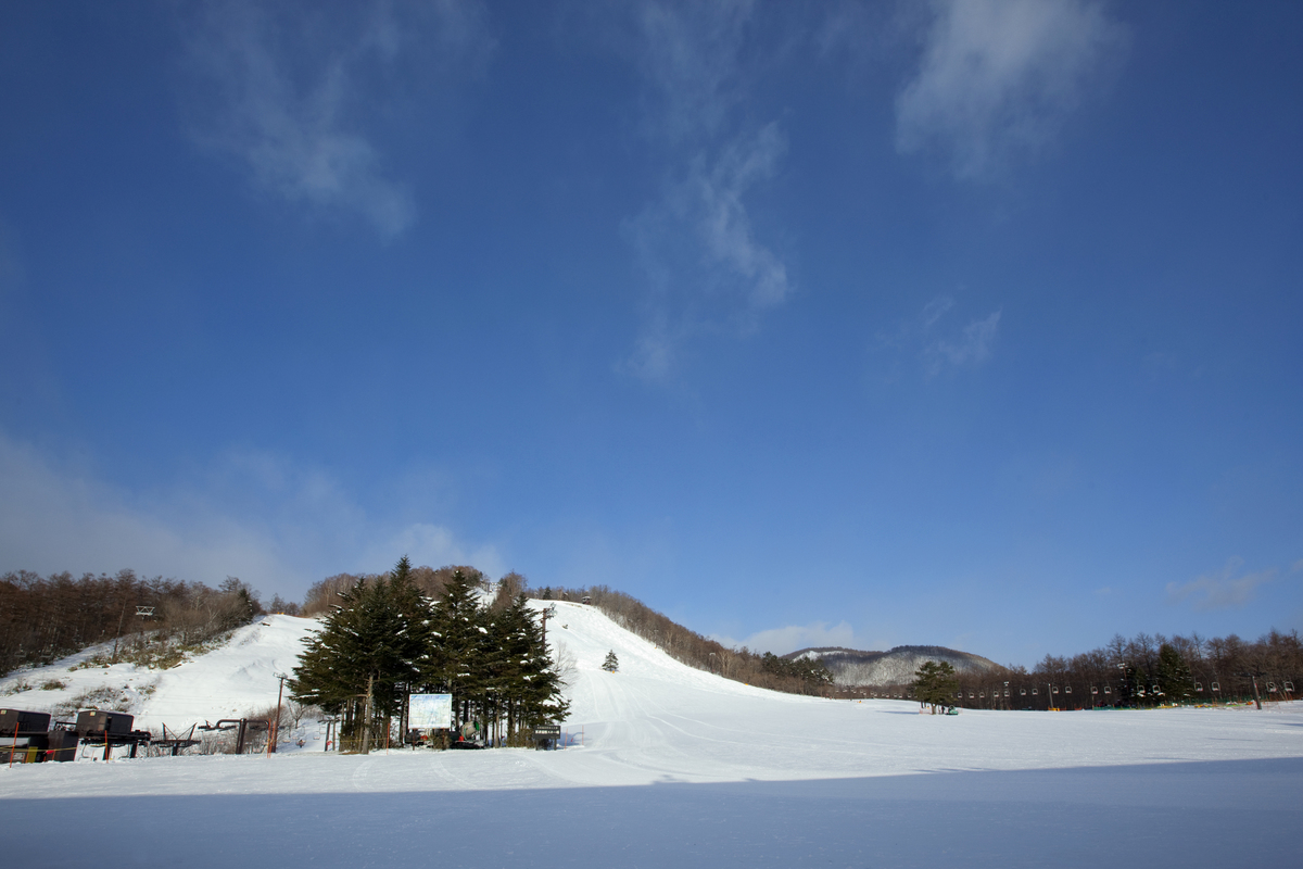 草津温泉スキー場のゲレンデ