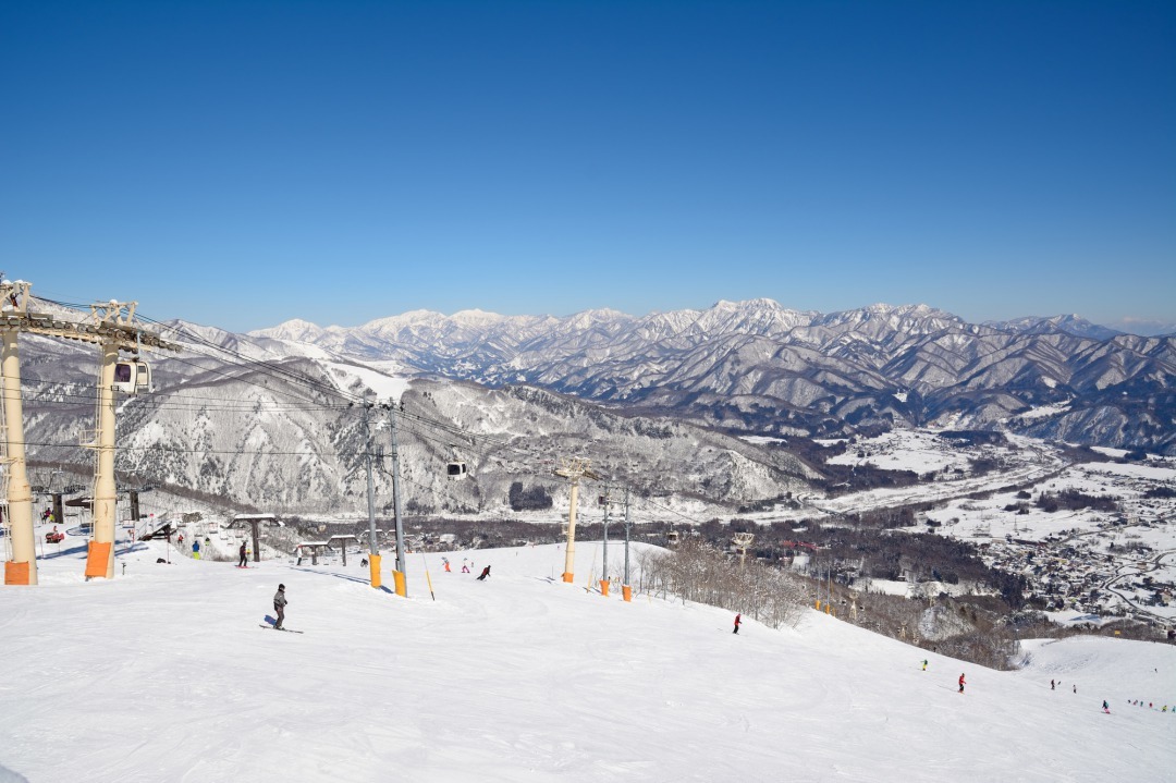 八方尾根の景色