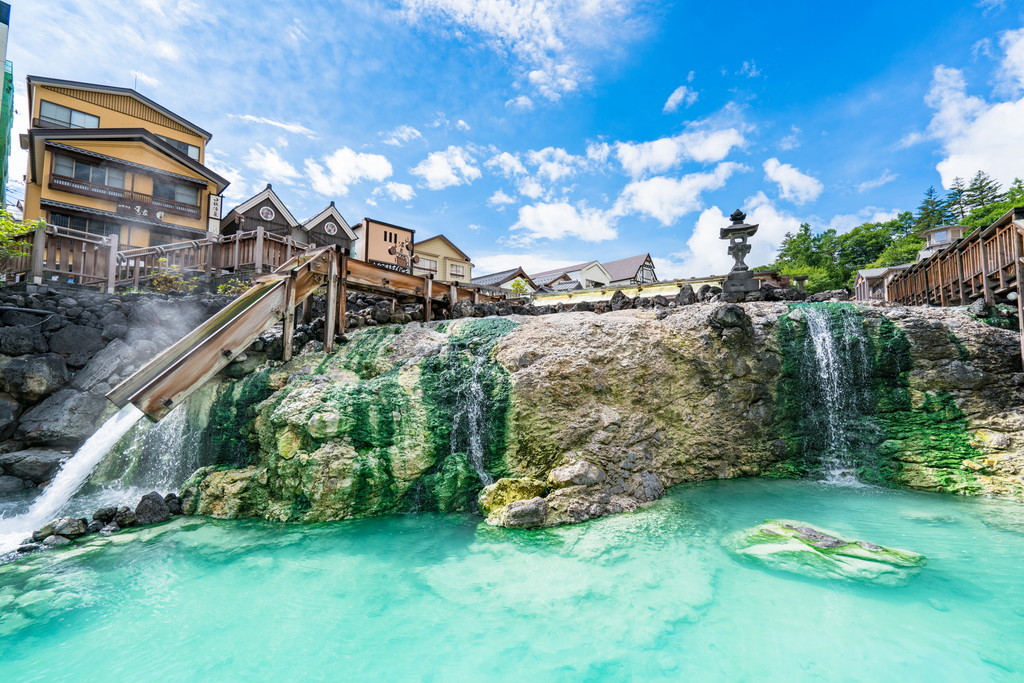 Yubatake in Kusatsu Onsen