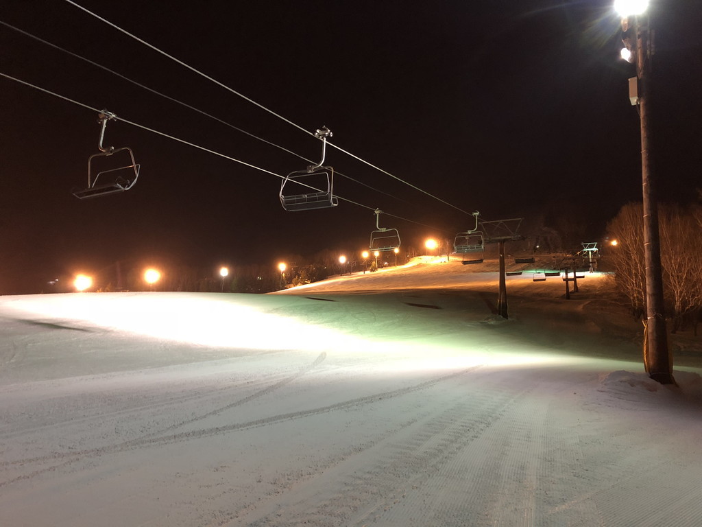 前往一之瀨滑雪場的道路